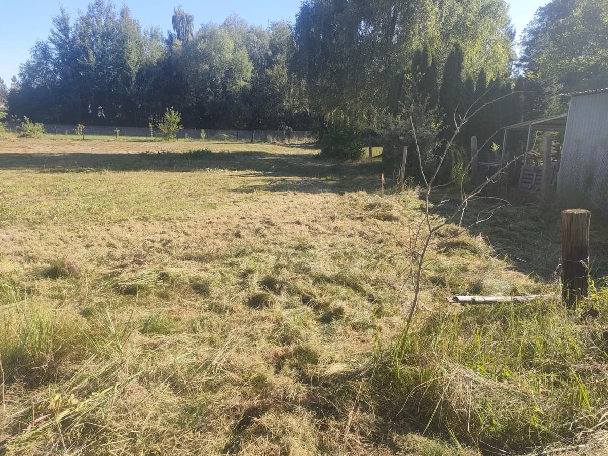 Działka po pełnym ogarnięciu — uporządkowany teren